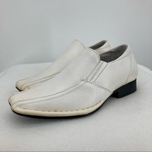 youth white dress shoes